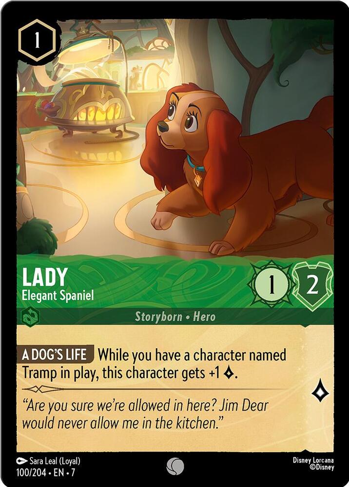Lady - Elegant Spaniel - 100/204 - Archazia's Island