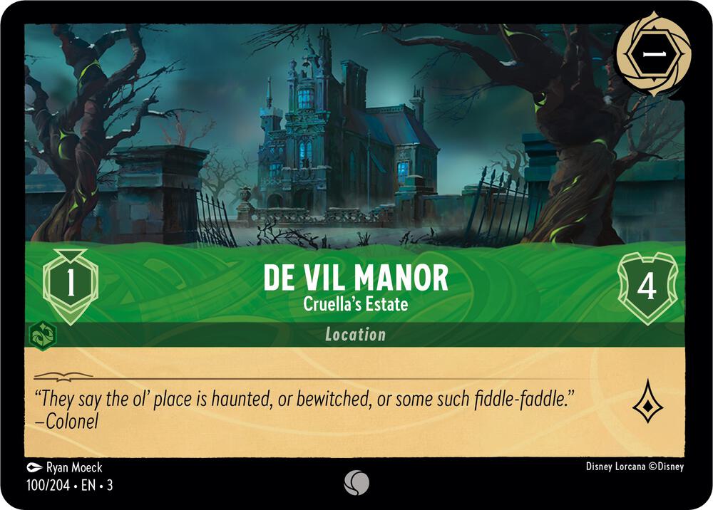 De Vil Manor - Cruella's Estate - Into the Inklands