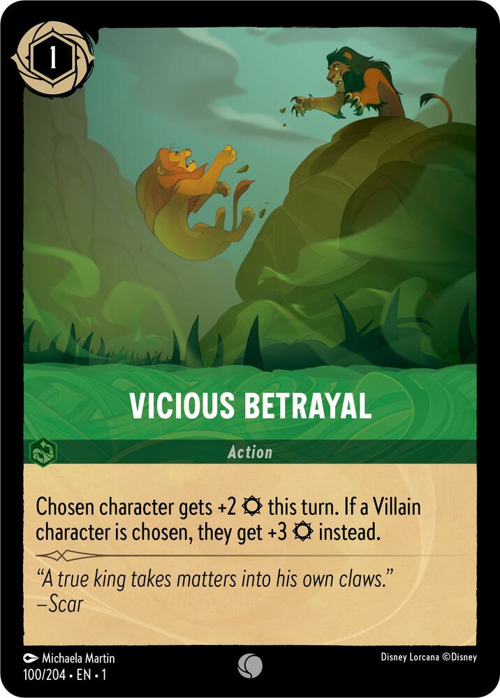Vicious Betrayal - The First Chapter