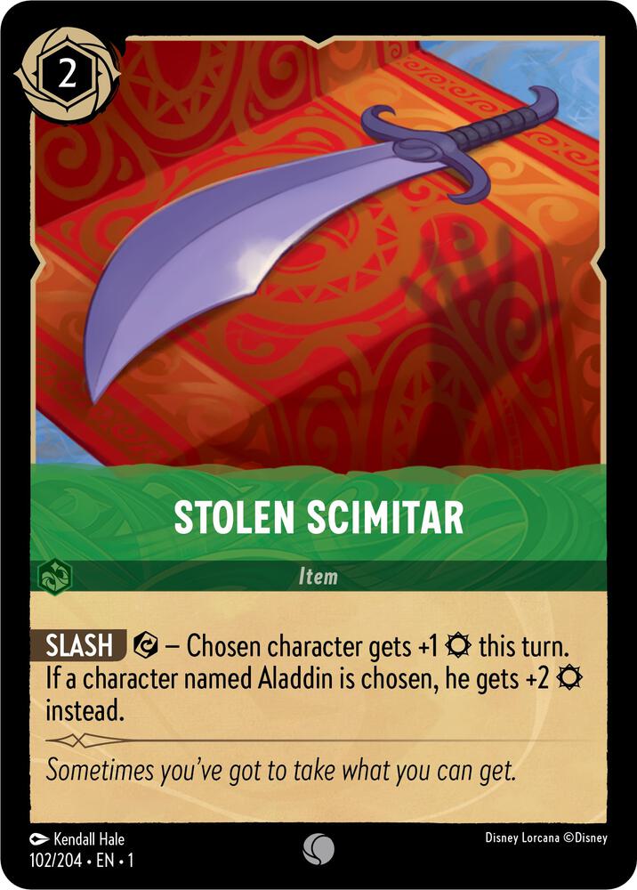 Stolen Scimitar - The First Chapter