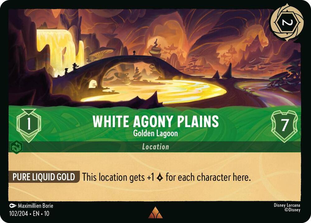 White Agony Plains - Golden Lagoon - Whispers in the Well