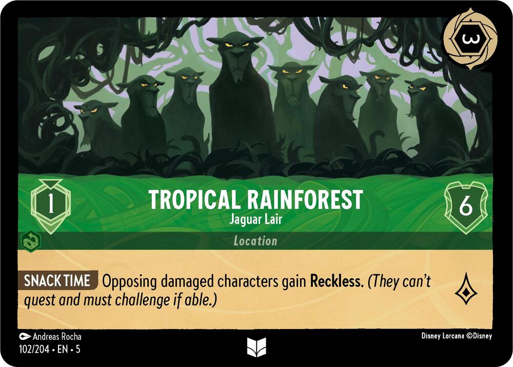 Tropical Rainforest - Jaguar Lair - 102/204 - Shimmering Skies