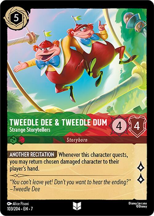 Tweedledee & Tweedledum - Strange Storytellers - 103/204 - Archazia's Island