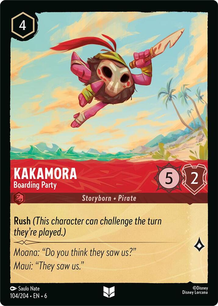 Kakamora - Boarding Party - 104/204 - Azurite Sea