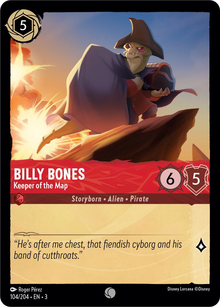 Billy Bones - Keeper of the Map - Into the Inklands