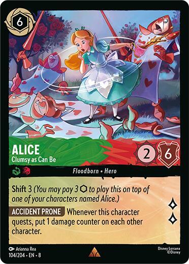 Alice - Clumsy as Can Be - 104/204 - Reign of Jafar