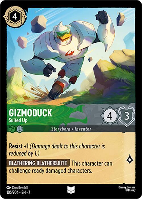 Gizmoduck - Suited Up - 105/204 - Archazia's Island