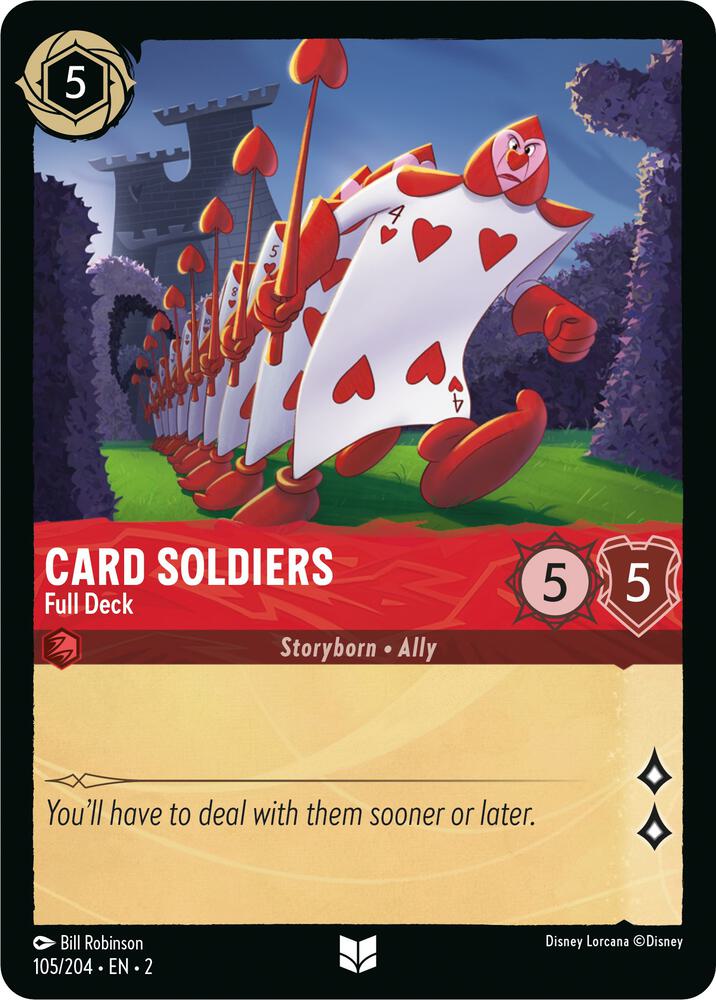 Card Soldiers - Full Deck - Rise of the Floodborn