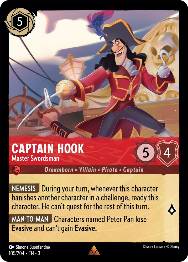 Captain Hook - Master Swordsman - Into the Inklands