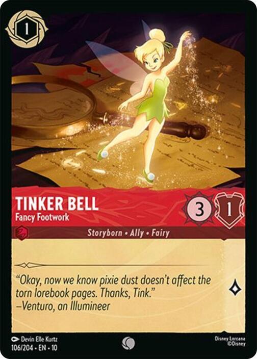 Tinker Bell - Fancy Footwork - Whispers in the Well