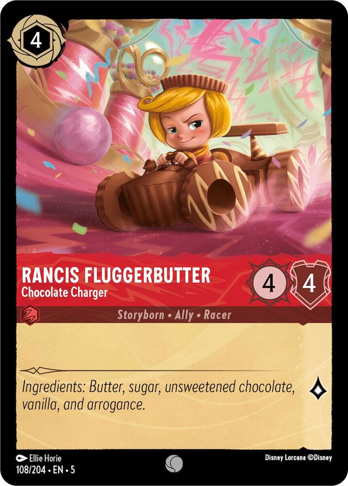 Rancis Fluggerbutter - Chocolate Charger - 108/204 - Shimmering Skies