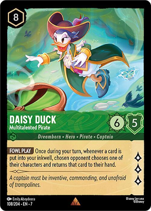 Daisy Duck - Multitalented Pirate - 108/204 - Archazia's Island