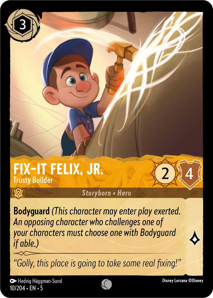 Fix-It Felix, Jr. - Trusty Builder - 10/204 - Shimmering Skies