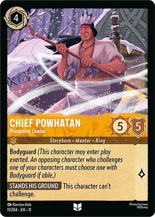 Chief Powhatan - Protective Leader - Winterspell