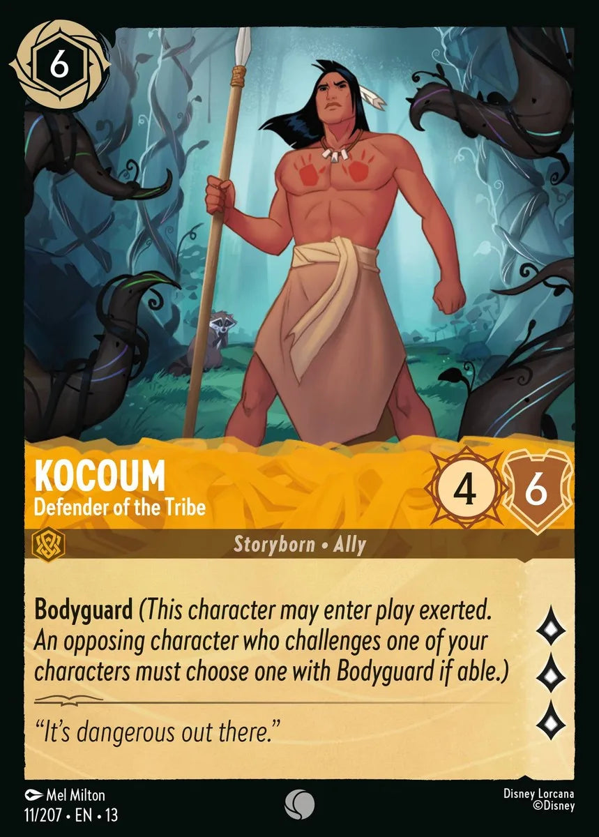 Kocoum - Defender of the Tribe - 11/207 - Attack of the Vine!