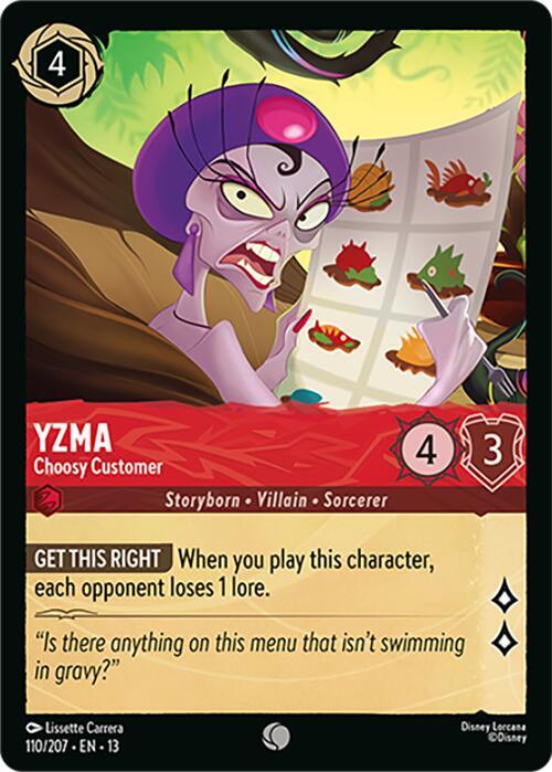 Yzma - Choosy Customer - 110/207 - Attack of the Vine!