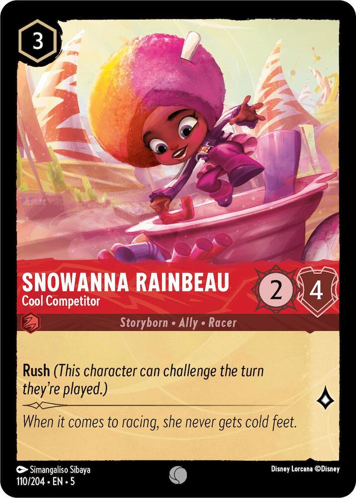Snowanna Rainbeau - Cool Competitor - 110/204 - Shimmering Skies