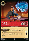 Fa Zhou - Honorable Warrior - Winterspell