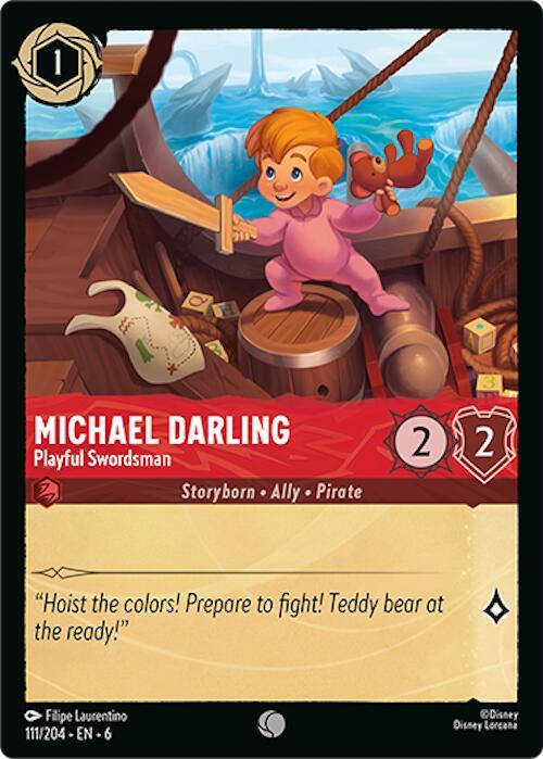 Michael Darling - Playful Swordsman - 111/204 - Azurite Sea