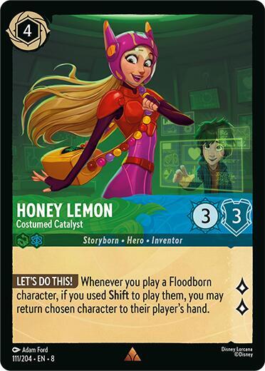 Honey Lemon - Costumed Catalyst - 111/204 - Reign of Jafar