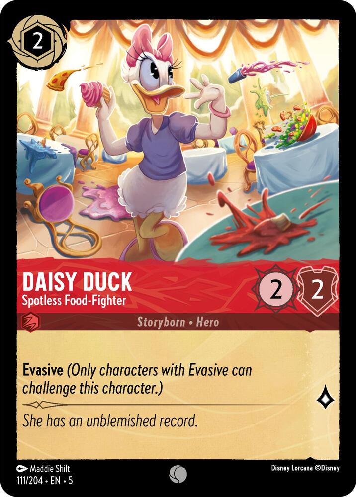 Daisy Duck - Spotless Food-Fighter - 111/204 - Shimmering Skies