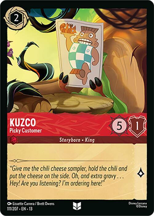 Kuzco - Picky Customer - 111/207 - Attack of the Vine!