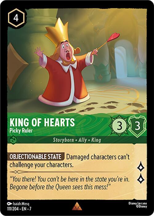King of Hearts - Picky Ruler - 111/204 - Archazia's Island