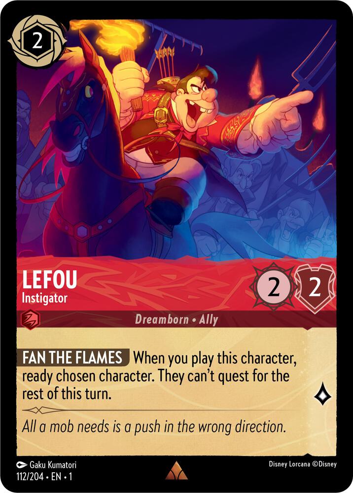 Lefou - Instigator - The First Chapter