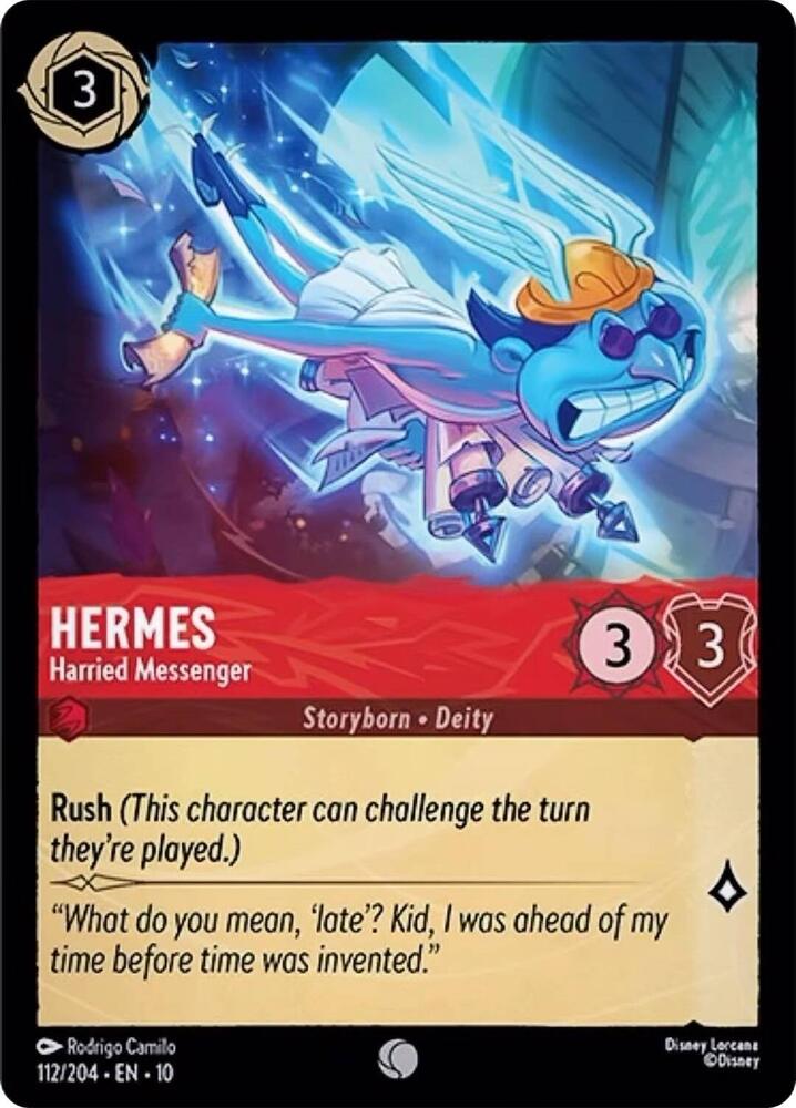 Hermes - Harried Messenger - Whispers in the Well