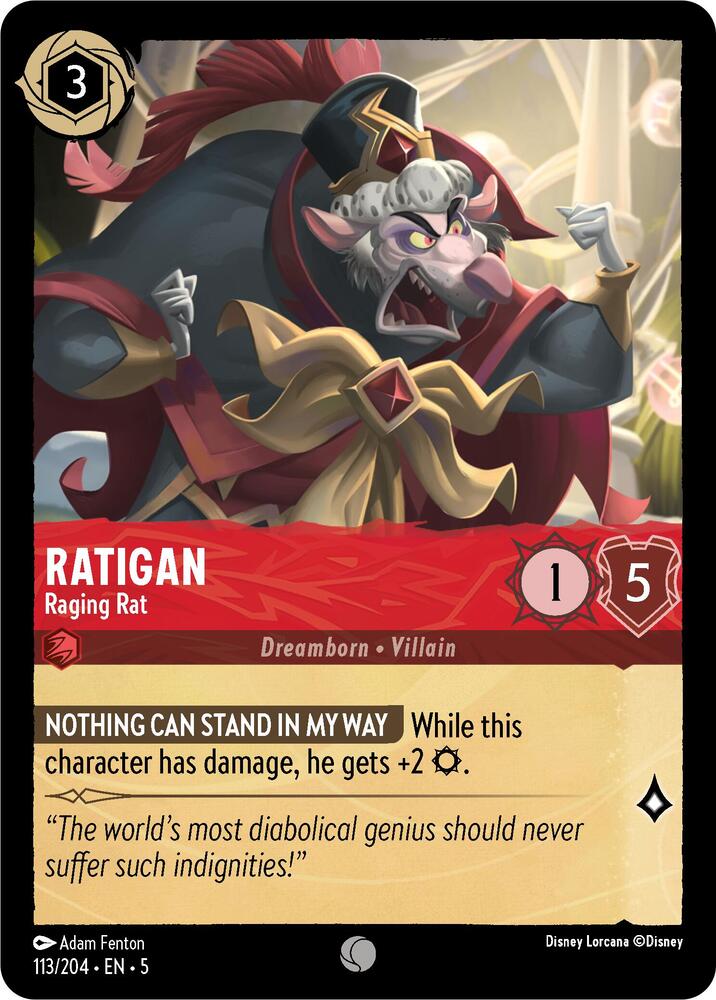 Ratigan - Raging Rat - 113/204 - Shimmering Skies