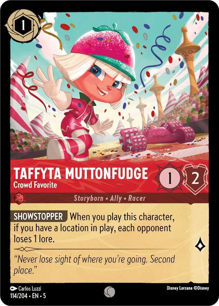 Taffyta Muttonfudge - Crowd Favorite - 114/204 - Shimmering Skies