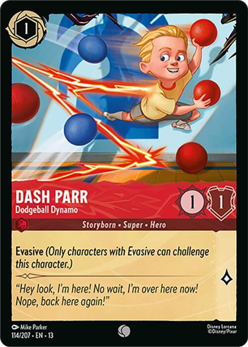 Dash Parr - Dodgeball Dynamo - 114/207 - Attack of the Vine!