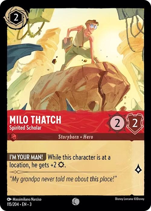 Milo Thatch - Spirited Scholar - Into the Inklands