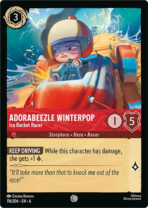 Adorabeezle Winterpop - Ice Rocket Racer - 116/204 - Azurite Sea
