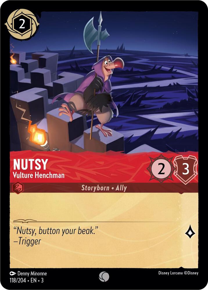 Nutsy - Vulture Henchman - Into the Inklands
