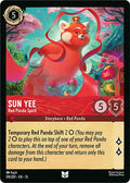 Sun Yee - Red Panda Spirit - 119/207 - Attack of the Vine!