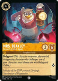 Mrs. Beakley - Former S.H.U.S.H. Agent - Whispers in the Well