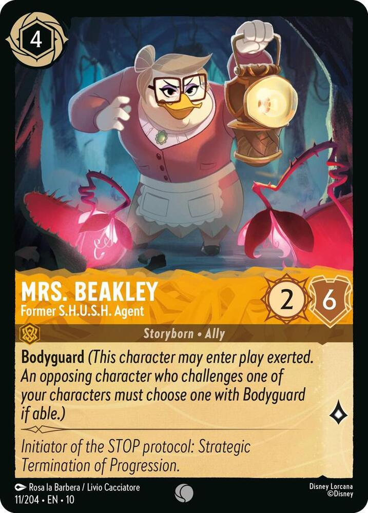 Mrs. Beakley - Former S.H.U.S.H. Agent - Whispers in the Well