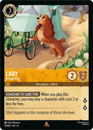 Lady - Family Dog - 11/204 - Reign of Jafar