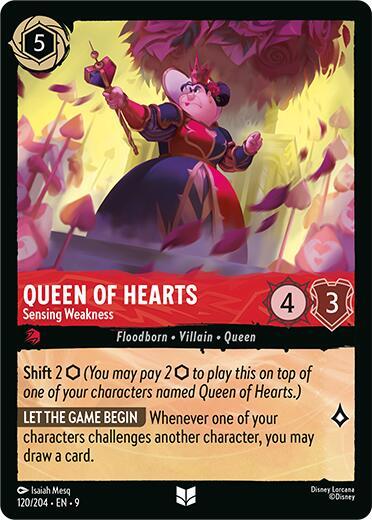 Queen of Hearts - Sensing Weakness - Fabled