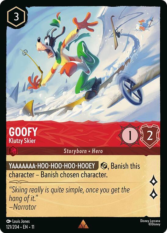 Goofy - Klutzy Skier - Winterspell