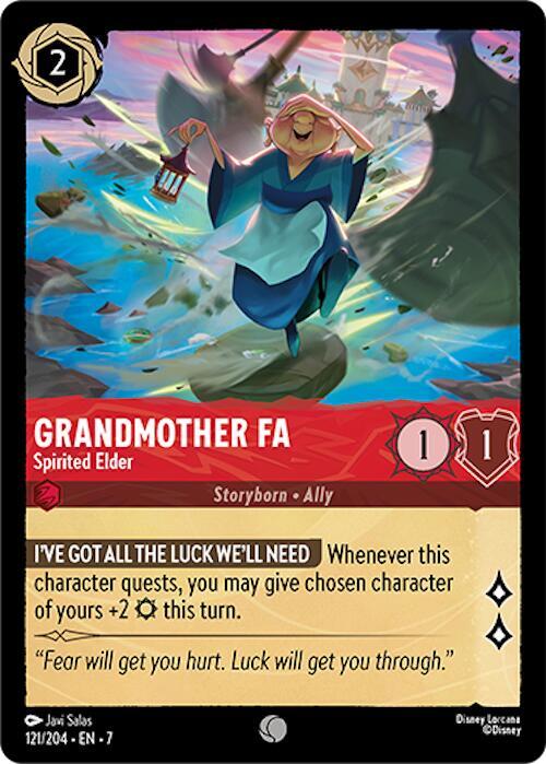 Grandmother Fa - Spirited Elder - 121/204 - Archazia's Island
