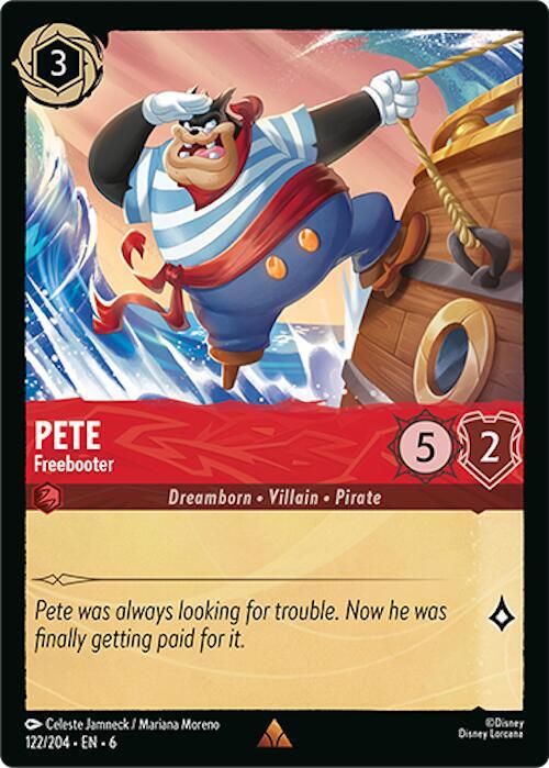 Pete - Freebooter - 122/204 - Azurite Sea