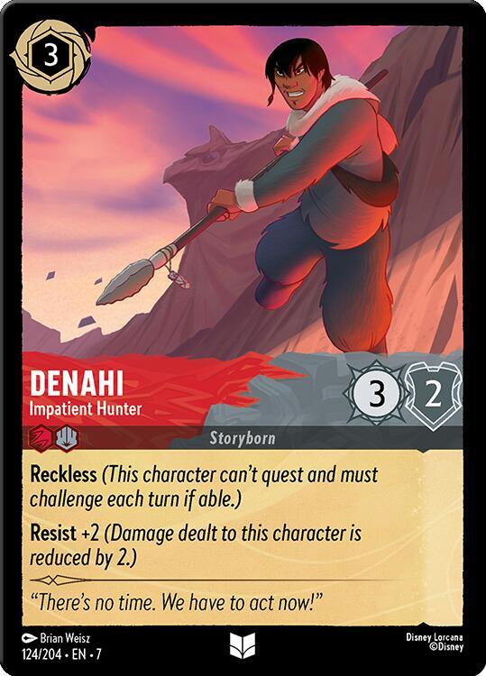 Denahi - Impatient Hunter - 124/204 - Archazia's Island