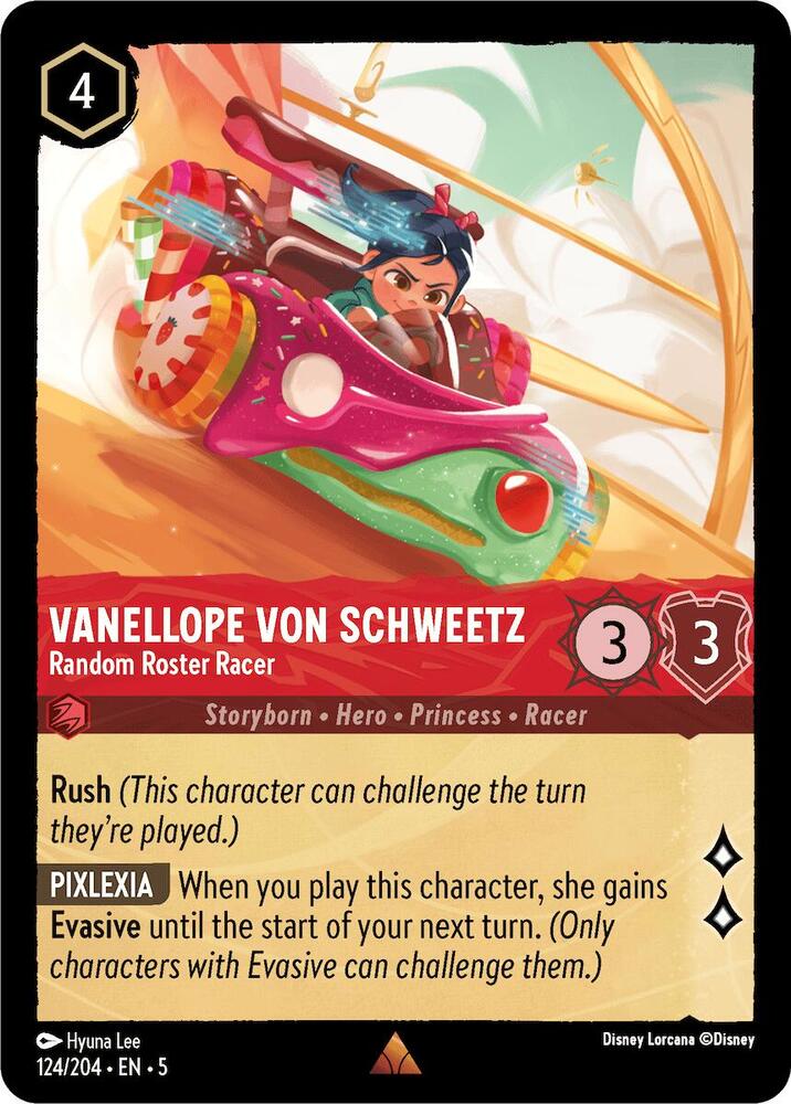 Vanellope von Schweetz - Random Roster Racer - 124/204 - Shimmering Skies