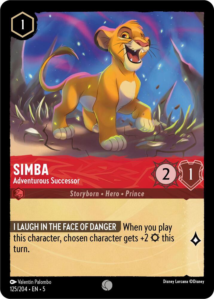 Simba - Adventurous Successor - 125/204 - Shimmering Skies