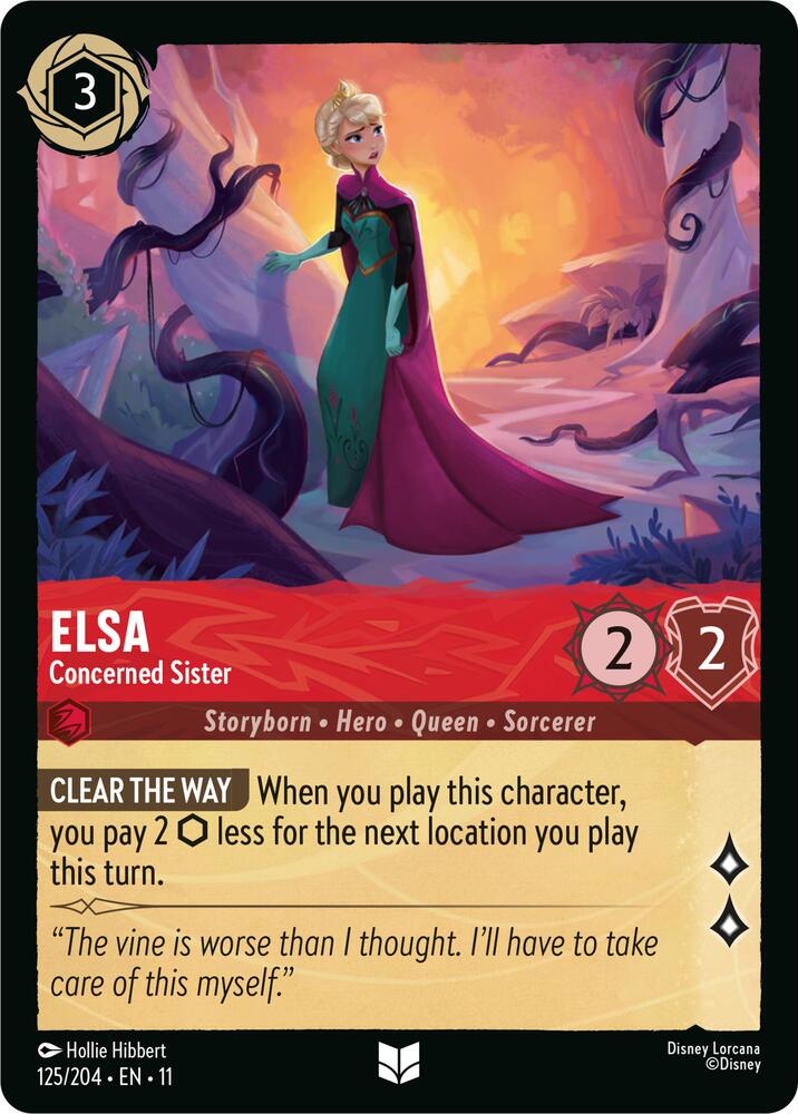 Elsa - Concerned Sister - Winterspell