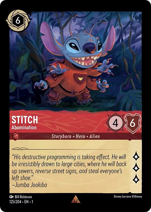 Stitch - Abomination - The First Chapter