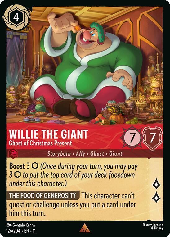 Willie the Giant - Ghost of Christmas Present - Winterspell