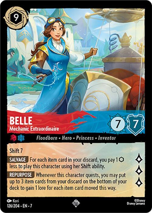 Belle - Mechanic Extraordinaire - 126/204 - Archazia's Island
